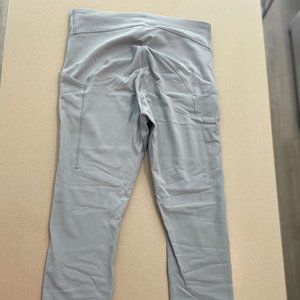 Lululemon Rhino Grey Power Thru High-Rise Tight 25"